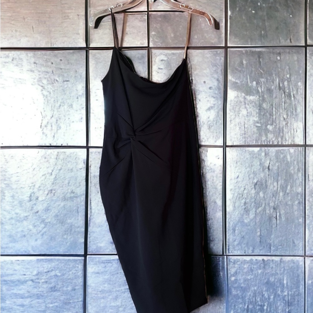 Nookie LUST One Shoulder MIDI Dress New Black Size Small
